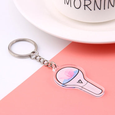 KPOP Bangtan Boys Keychain EXO GOT7 TWICE SEVENTEEN Key Chain Accessories Key Ring Cute Pendant Keyring yuhuv test  yuhuv test022.