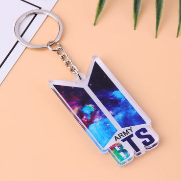 KPOP Bangtan Boys Keychain EXO GOT7 TWICE SEVENTEEN Key Chain Accessories Key Ring Cute Pendant Keyring yuhuv test  yuhuv test022.