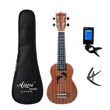 Aiersi full pack 21 inch ukelele mahogany Soprano gecko ukulele guitar musical gifts instrument 4 string Hawaiian mini guitarraơ' yuhuv test3333 yuhuv testkk.