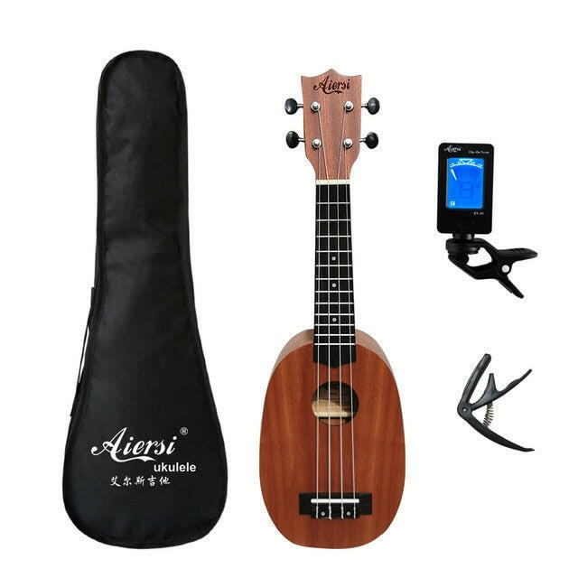 Aiersi full pack 21 inch ukelele mahogany Soprano gecko ukulele guitar musical gifts instrument 4 string Hawaiian mini guitarraơ' yuhuv test3333 yuhuv test.