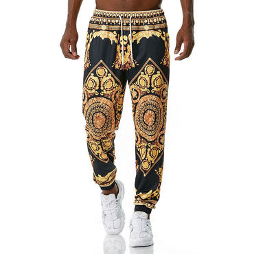 969696  yuhuv test Luxury Royal Men Joggers Sweatpant 3D Floral Print Trousers Jogging Pants Men Casual Hip Hop Streetwear Sports Trousers Male XXL yuhuv test aja.