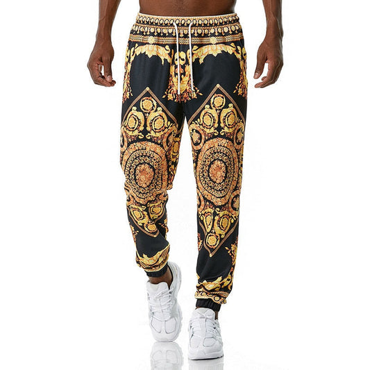 969696  yuhuv test Luxury Royal Men Joggers Sweatpant 3D Floral Print Trousers Jogging Pants Men Casual Hip Hop Streetwear Sports Trousers Male XXL yuhuv test ajađ.