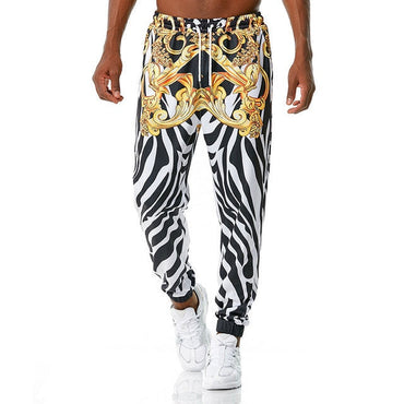 969696  yuhuv test Luxury Royal Men Joggers Sweatpant 3D Floral Print Trousers Jogging Pants Men Casual Hip Hop Streetwear Sports Trousers Male XXL yuhuv test aja.