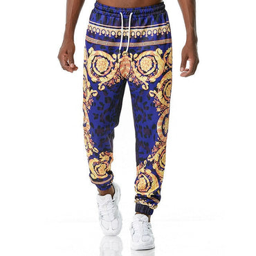 969696  yuhuv test Luxury Royal Men Joggers Sweatpant 3D Floral Print Trousers Jogging Pants Men Casual Hip Hop Streetwear Sports Trousers Male XXL yuhuv test aja.