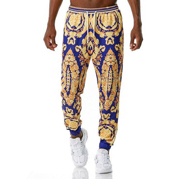 969696  yuhuv test Luxury Royal Men Joggers Sweatpant 3D Floral Print Trousers Jogging Pants Men Casual Hip Hop Streetwear Sports Trousers Male XXL yuhuv test aja.