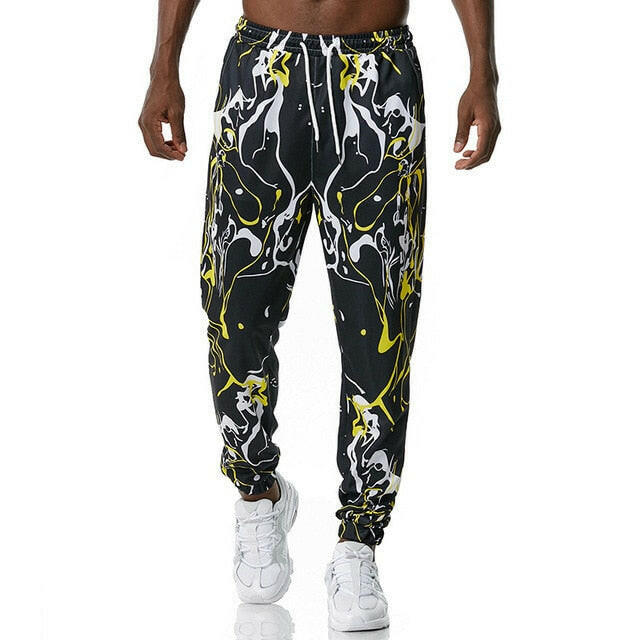 Luxury Royal Men Joggers Sweatpant 3D Floral Print Trousers Jogging Pants Men Casual Hip Hop Streetwear Sports Trousers Male XXL yuhuv test  yuhuv test022.