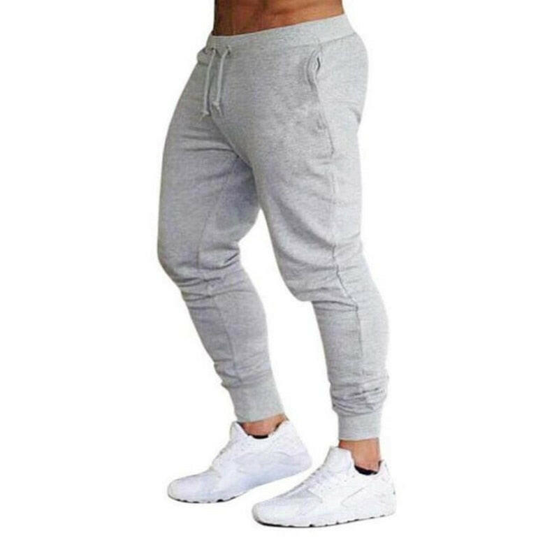 New Jogging Pants Men Sport Sweatpants Running Pants GYM Pants Men Joggers Cotton Trackpants Slim Fit Pants Bodybuilding Trouserơ' yuhuv test3333 yuhuv test.