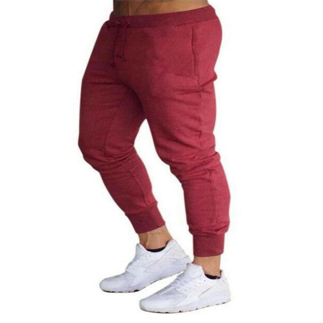 New Jogging Pants Men Sport Sweatpants Running Pants GYM Pants Men Joggers Cotton Trackpants Slim Fit Pants Bodybuilding Trouserơ' yuhuv test3333 yuhuv test.