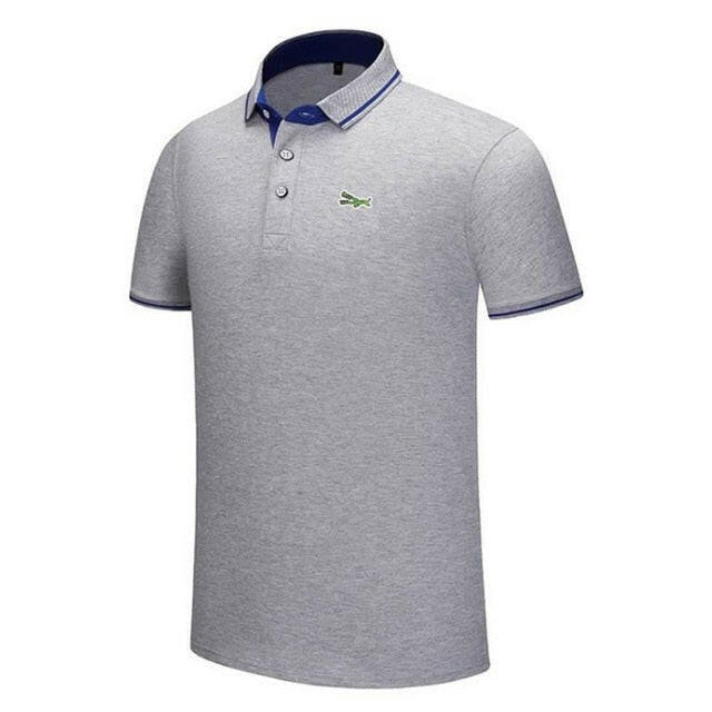 S-4XL New Design 2020 Summer Mens Short Sleeve Polos Shirts Embroidery Logo Casual Cotton Polos Homme Male Clothes Lapel Tops yuhuv test  yuhuv test022.