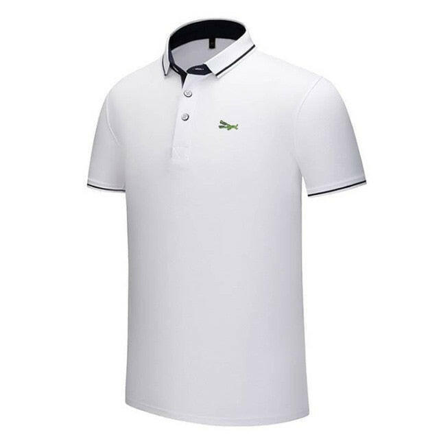 S-4XL New Design 2020 Summer Mens Short Sleeve Polos Shirts Embroidery Logo Casual Cotton Polos Homme Male Clothes Lapel Tops yuhuv test  yuhuv test022.