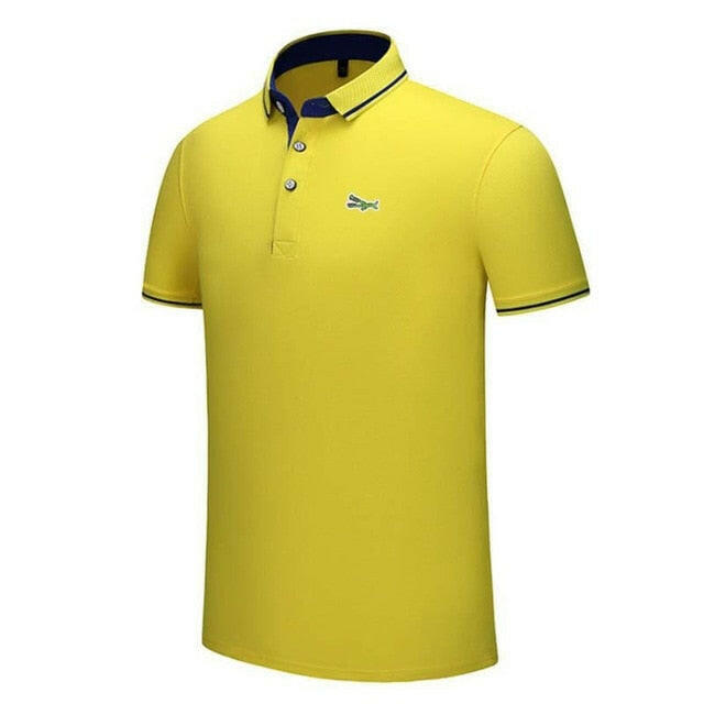 S-4XL New Design 2020 Summer Mens Short Sleeve Polos Shirts Embroidery Logo Casual Cotton Polos Homme Male Clothes Lapel Tops yuhuv test  yuhuv test022.