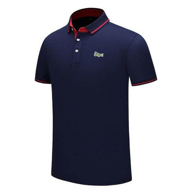 S-4XL New Design 2020 Summer Mens Short Sleeve Polos Shirts Embroidery Logo Casual Cotton Polos Homme Male Clothes Lapel Tops yuhuv test  yuhuv test022.