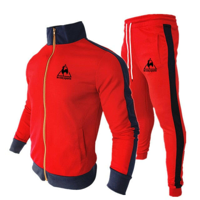 New Mens Tracksuits 2020 Men Sets Zipper Polyester Breathable Sweatshirt Sweatpants Tracksuit Men Sport Fitness Men's Clothing yuhuv test  yuhuv test022.