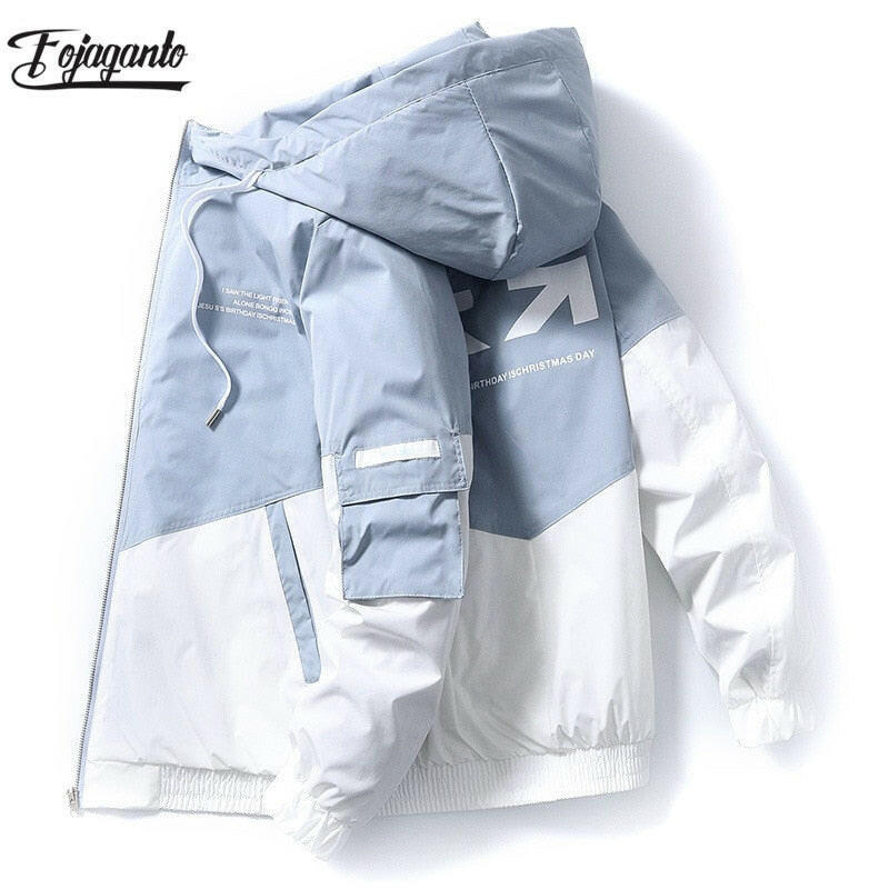 FOJAGANTO Brand Men Trendy Jackets Men High Street Print Cargo Jackets Spring Autumn New Windproof Pilot Jacket Male yuhuv test  yuhuv test022.