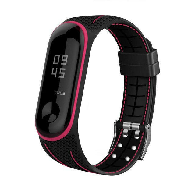 Bracelet For Xiaomi Mi Band 3 4 5 Sport Band Watch Silicone Wrist Strap For Xiaomi Mi Band 3 45  Bracelet For Mi Band 5 4 3 Bandơ' yuhuv test3333 yuhuv test.