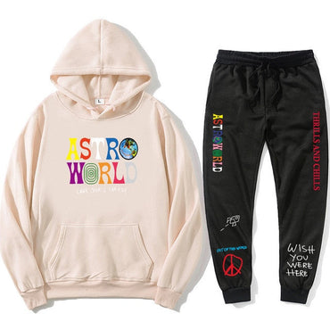 Astroworld THRILLS AND CHILLS Hoodies Plus pants Autumn Streetwear Pullover Travis Scotts Young Men Women FashionHip Hop Printinơ' yuhuv test3333 yuhuv testkk.