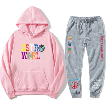 Astroworld THRILLS AND CHILLS Hoodies Plus pants Autumn Streetwear Pullover Travis Scotts Young Men Women FashionHip Hop Printinơ' yuhuv test3333 yuhuv testkk.