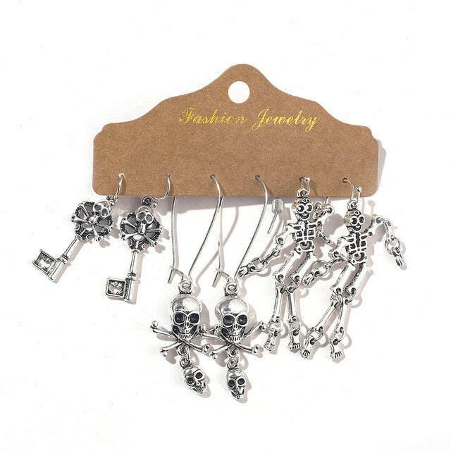 Vintage 2020 Metal Dangle Drop Earrings Sets Bundles for Women Sundry Mixed Ethnic Boho Hanging Earring Set Jewelry Accessories yuhuv test  yuhuv test022.