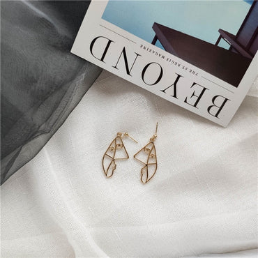 Fashion Girl Face Abstract Line Drop Earrings for Women Simple Human Face Pendant Earrings Elegant Female Ear Jewelry Gifts yuhuv test  yuhuv test022.