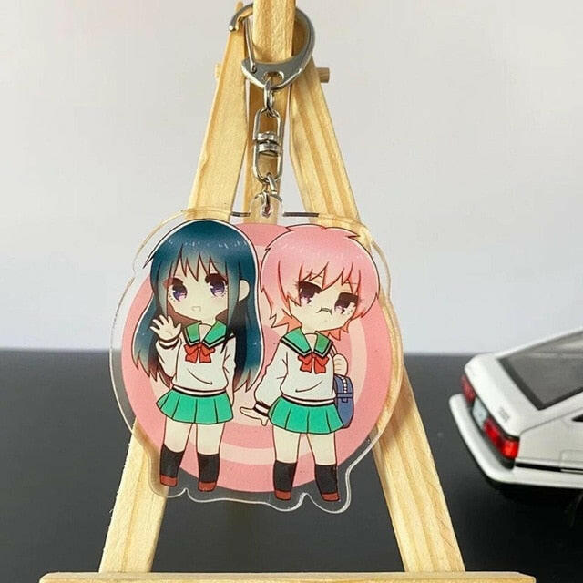 The Disastrous Life of Saiki Kusuo Anime Keychain Transparent Double-sided Pendant Acrylic Key Ring Holder Bag Charm Teens Gift yuhuv test  yuhuv test022.