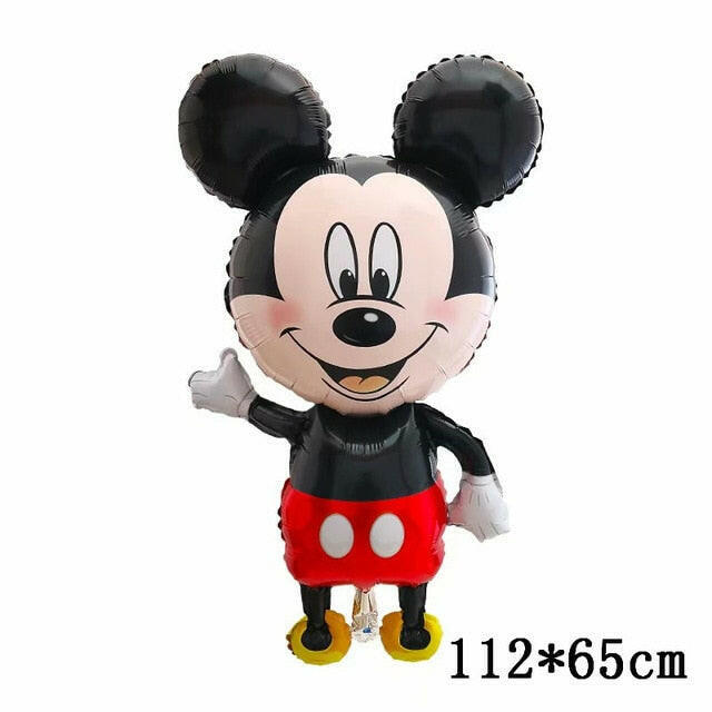 Giant Mickey Minnie Mouse Balloons Disney Cartoon Foil Balloon Baby Shower Birthday Party Decorations Kids Classic Toys Giftsơ' yuhuv test3333 yuhuv test.