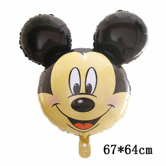 Giant Mickey Minnie Mouse Balloons Disney Cartoon Foil Balloon Baby Shower Birthday Party Decorations Kids Classic Toys Giftsơ' yuhuv test3333 yuhuv test.