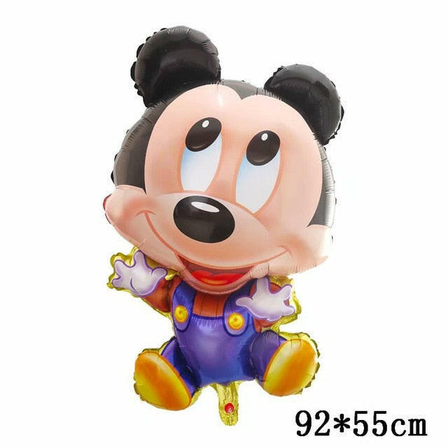 Giant Mickey Minnie Mouse Balloons Disney Cartoon Foil Balloon Baby Shower Birthday Party Decorations Kids Classic Toys Giftsơ' yuhuv test3333 yuhuv test.