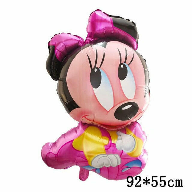 Giant Mickey Minnie Mouse Balloons Disney Cartoon Foil Balloon Baby Shower Birthday Party Decorations Kids Classic Toys Giftsơ' yuhuv test3333 yuhuv test.