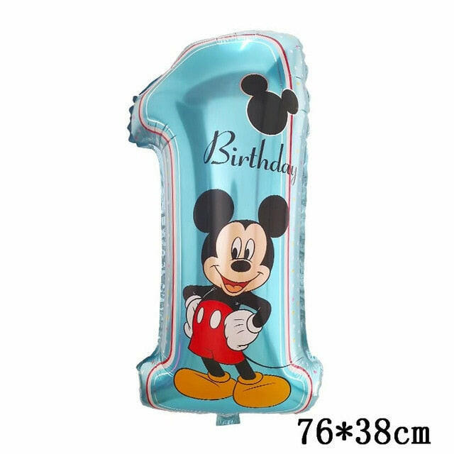 Giant Mickey Minnie Mouse Balloons Disney Cartoon Foil Balloon Baby Shower Birthday Party Decorations Kids Classic Toys Giftsơ' yuhuv test3333 yuhuv test.