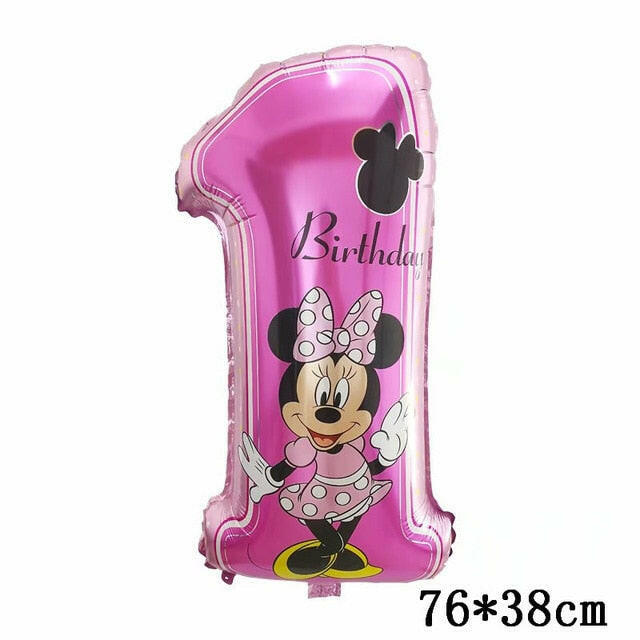 Giant Mickey Minnie Mouse Balloons Disney Cartoon Foil Balloon Baby Shower Birthday Party Decorations Kids Classic Toys Giftsơ' yuhuv test3333 yuhuv test.