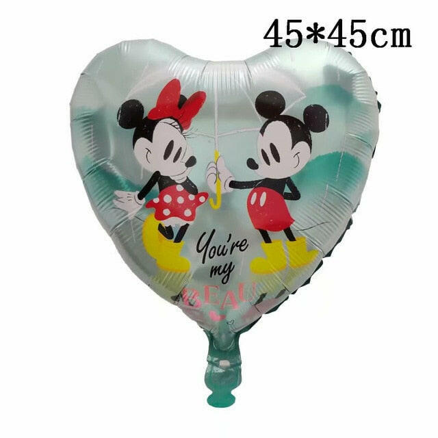 Giant Mickey Minnie Mouse Balloons Disney Cartoon Foil Balloon Baby Shower Birthday Party Decorations Kids Classic Toys Giftsơ' yuhuv test3333 yuhuv test.