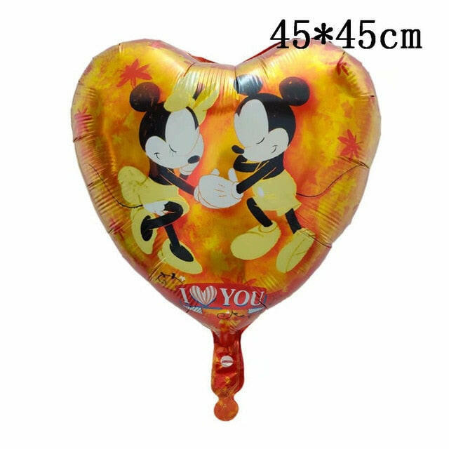 Giant Mickey Minnie Mouse Balloons Disney Cartoon Foil Balloon Baby Shower Birthday Party Decorations Kids Classic Toys Giftsơ' yuhuv test3333 yuhuv test.