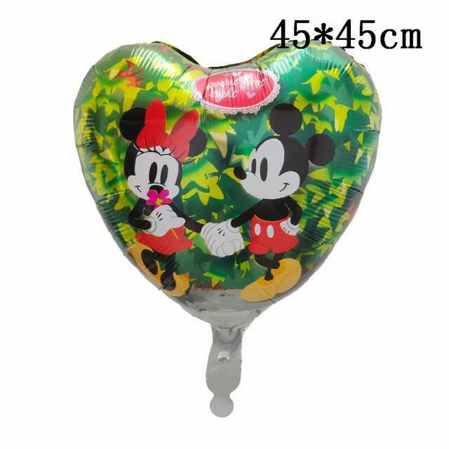 Giant Mickey Minnie Mouse Balloons Disney Cartoon Foil Balloon Baby Shower Birthday Party Decorations Kids Classic Toys Giftsơ' yuhuv test3333 yuhuv test.