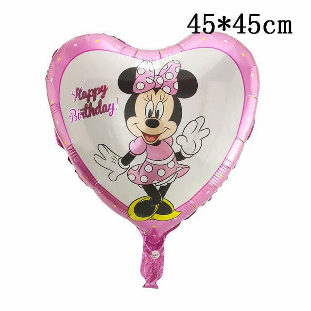 Giant Mickey Minnie Mouse Balloons Disney Cartoon Foil Balloon Baby Shower Birthday Party Decorations Kids Classic Toys Giftsơ' yuhuv test3333 yuhuv test.