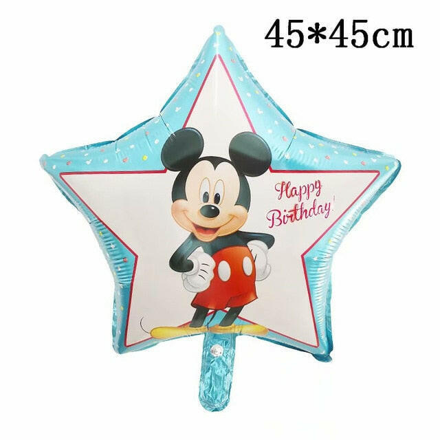 Giant Mickey Minnie Mouse Balloons Disney Cartoon Foil Balloon Baby Shower Birthday Party Decorations Kids Classic Toys Giftsơ' yuhuv test3333 yuhuv test.