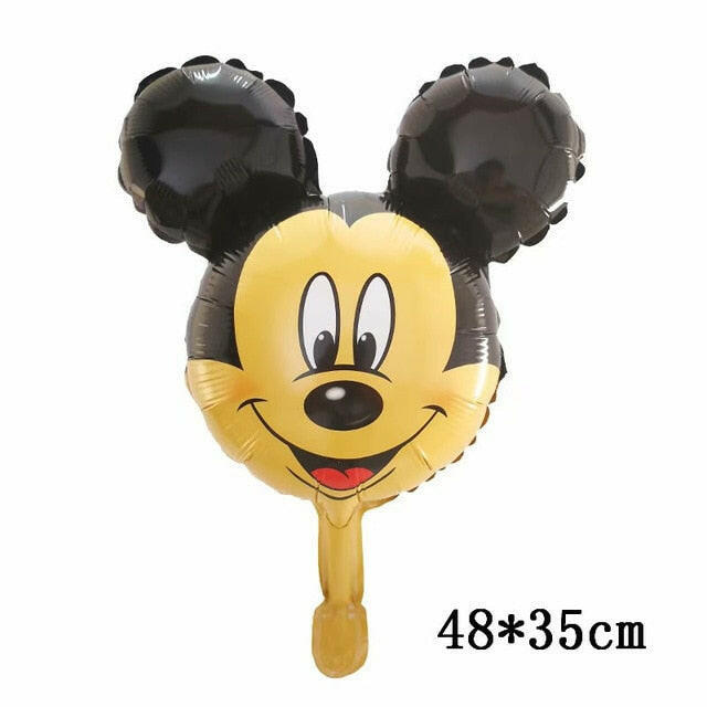 Giant Mickey Minnie Mouse Balloons Disney Cartoon Foil Balloon Baby Shower Birthday Party Decorations Kids Classic Toys Giftsơ' yuhuv test3333 yuhuv test.