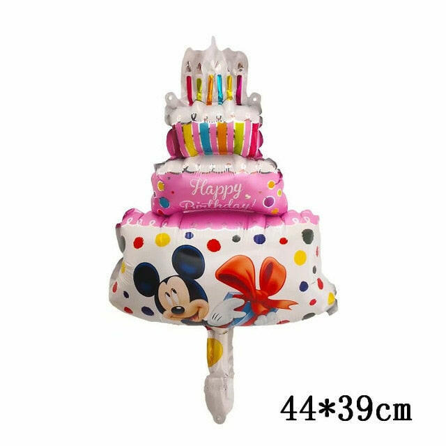 Giant Mickey Minnie Mouse Balloons Disney Cartoon Foil Balloon Baby Shower Birthday Party Decorations Kids Classic Toys Giftsơ' yuhuv test3333 yuhuv test.