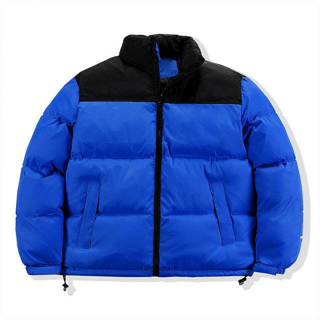 Winter America Brand Face Parkas Mixed Colors Couple Cotton Coats Casual Men's Stand Collar Pocket Warm Down Puffer Jackets yuhuv test  yuhuv test022.