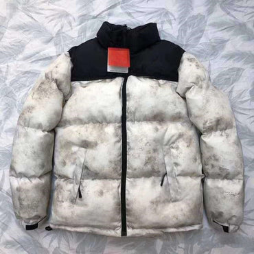 Winter America Brand Face Parkas Mixed Colors Couple Cotton Coats Casual Men's Stand Collar Pocket Warm Down Puffer Jacketsơ' yuhuv test3333 yuhuv testkk.