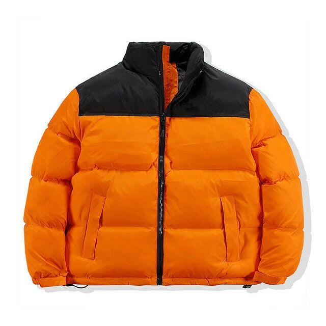 Winter America Brand Face Parkas Mixed Colors Couple Cotton Coats Casual Men's Stand Collar Pocket Warm Down Puffer Jackets yuhuv test  yuhuv test022.