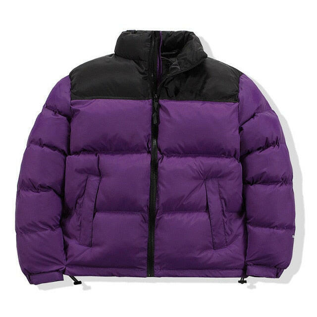 Winter America Brand Face Parkas Mixed Colors Couple Cotton Coats Casual Men's Stand Collar Pocket Warm Down Puffer Jackets yuhuv test  yuhuv test022.