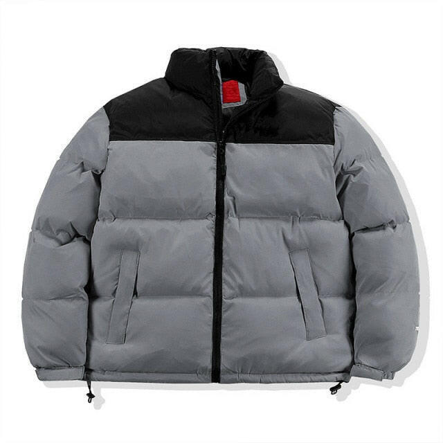 Winter America Brand Face Parkas Mixed Colors Couple Cotton Coats Casual Men's Stand Collar Pocket Warm Down Puffer Jackets yuhuv test  yuhuv test022.