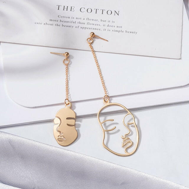 Fashion Statement Earring Geometric Large Earrings For Women Hanging Dangle Earrings Drop Earrings 2020 New Trend Female Jewelry yuhuv test  yuhuv test022.