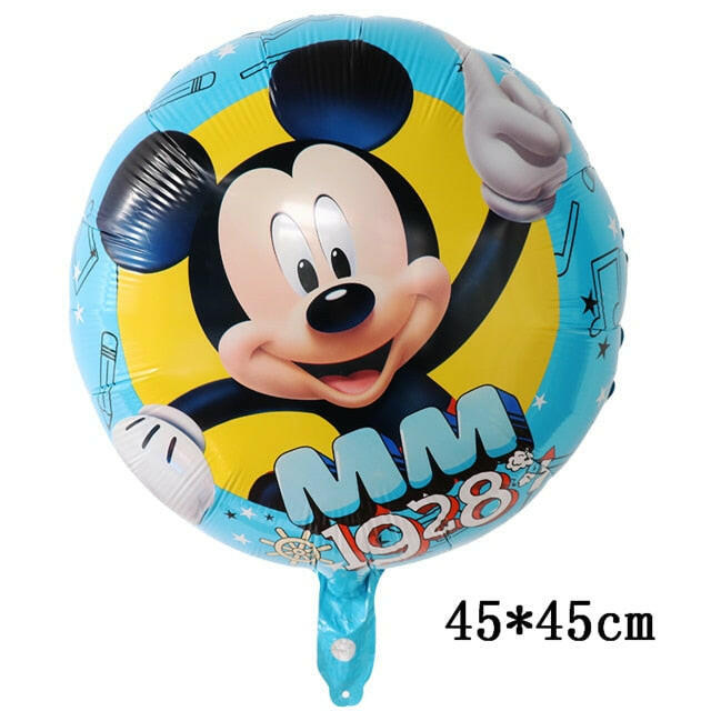 Giant Mickey Minnie Mouse Balloons Disney Cartoon Foil Balloon Baby Shower Birthday Party Decorations Kids Classic Toys Giftsơ' yuhuv test3333 yuhuv test.