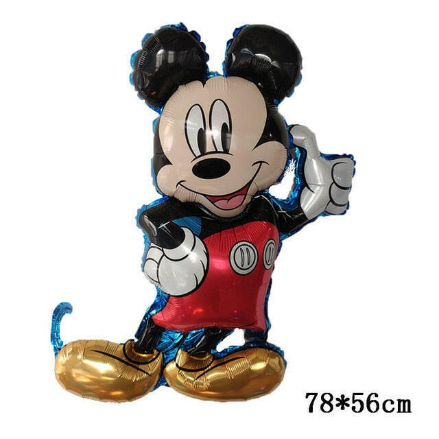 Giant Mickey Minnie Mouse Balloons Disney Cartoon Foil Balloon Baby Shower Birthday Party Decorations Kids Classic Toys Giftsơ' yuhuv test3333 yuhuv test.