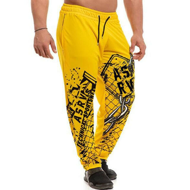 New Running Jogging Pants Men Cotton Soft Bodybuilding Joggers Sweatpants Harem Long Trousers  Fitness Sport Training Pants yuhuv test  yuhuv test022.