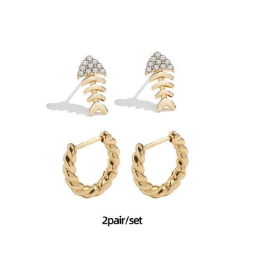 Minimalist Twisted Small Hoop Earrings for Women Fashion Gold Color Metal Circle Tiny Hoops Huggie Ear Buckle Jewelry 2021ơ' yuhuv test3333 yuhuv testkk.