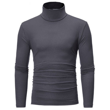 turtleneck for men Solid colour slim elastic thin pullover men Spring Autumn turtleneck men knitting brand sweater menơ' yuhuv test3333 yuhuv testkk.