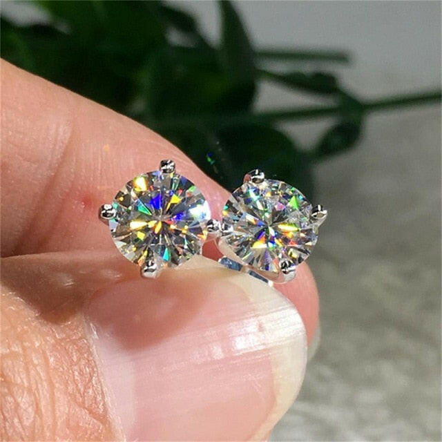 Top Quality 4/6MM AAA Cezch Zircon Chic Filled Tragus Earring For Women Non Piercing Clip Earing Ear Cuff 2021 Also Be Nose Ring yuhuv test  yuhuv test022.