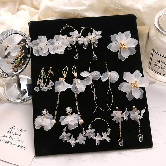 969696 yuhuv test FNIO 2021 New Flower Bohemia Boho Earrings Women Fashion Long Hanging Earrings Crystal Female Wedding Earings Party Jewelry yuhuv test aja.